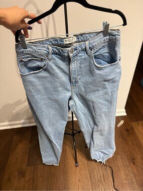 Light Wash Denim Jeans - 14 Extra Long